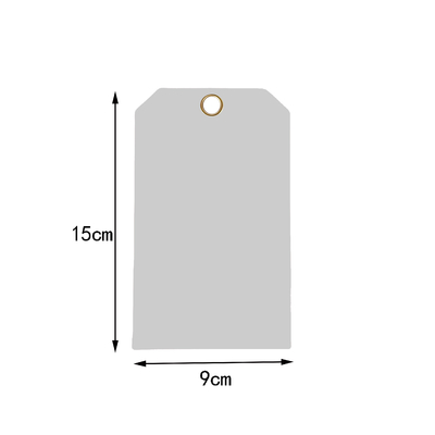 Custom Blank PVC Tag Multi-Color Waterproof Durable Plastic Tag