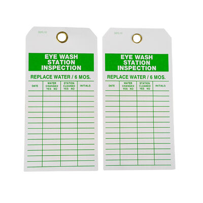 Customize Safety Inspection Record Tags  Fire Extinguisher Tag for Equipment Maintenance Scaffolds