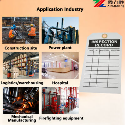 Industrial Custom Printed Lockout Tag, Die Cut Lockout Tags Custom Size For Equipment Safety Warning