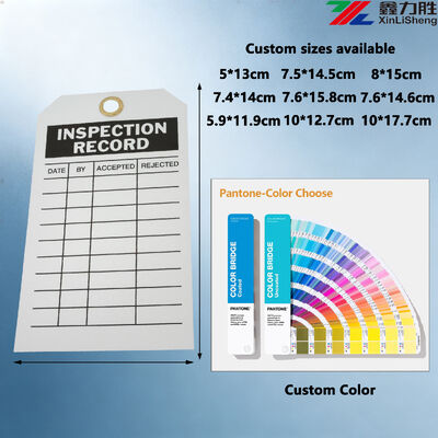 Industrial Custom Printed Lockout Tag, Die Cut Lockout Tags Custom Size For Equipment Safety Warning