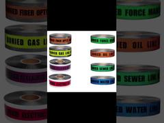 Entdeckbares unterirdisches Warnband