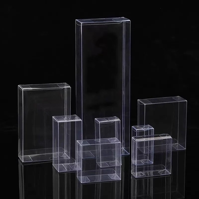 Kundenspezifische klare Plastikbox für Haustiere Transparente Falte für Geschenkverpackungen