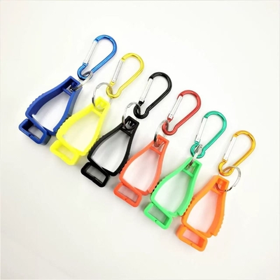 Fabrik Großhandel Arbeitssicherheit Arbeitsprodukte kundenspezifische Anti-Verlust nicht rutschfeste Mehrfarbige hochfeste Handschuhhalter Clip