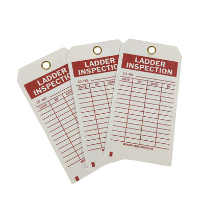 Personalisierte PVC-Vinyl-Sicherheitsmarke Wasserdicht Tränenbeständig UV-beständig Schnelle Reaktion für Sicherheitsprodukte