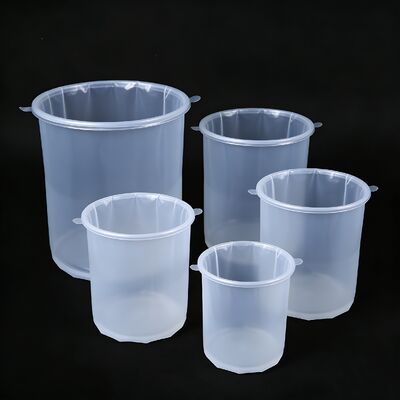 Quadratische Unterseite PE-Tasche Wasserdichte Maschine Staubdeckung und chemische Trommel Liner