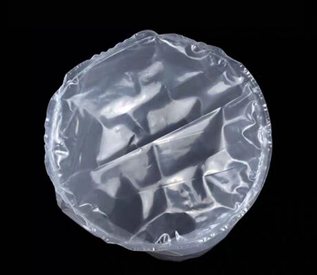 Clear Flat PE Plastic Liner Bag on Roll Moisture-Proof Food Grade for Cardboard Chemical Drum Liner for Supermarket Use
