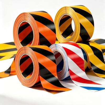 Hersteller kundenspezifische Farbe wasserdicht einseitiges PVC-Warnband