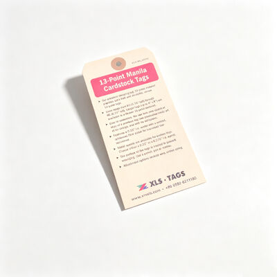 Custom Waterproof Tear Resistant Plastic Hang Tag for Industrial Safety and Lockout Applications