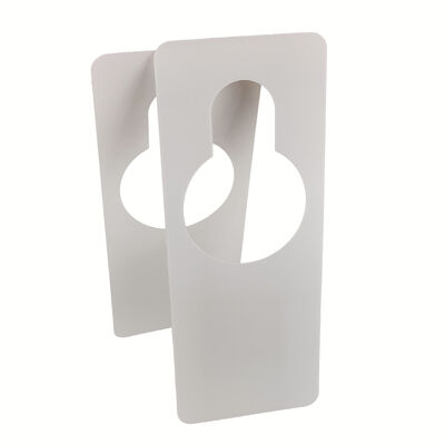 Custom Die-Cut Hole Waterproof PVC Hang Tags, Blank PVC Brand Tags
